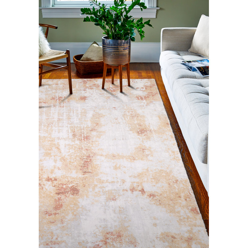 Trent Austin Design® Ibrahim Performance Pink/Ivory Rug & Reviews Wayfair
